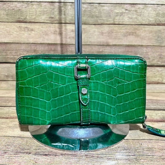 Marc By Marc Jacobs Green Leather Wallet - Picture 2 of 6